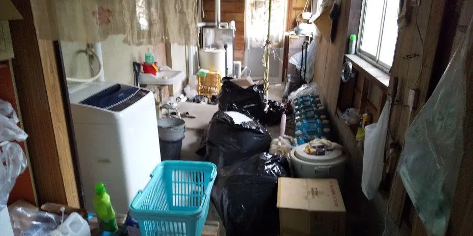 遺品整理前の画像